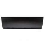Mat Black, 355mm x 127mm Wrought Iron Large Inner Letter Plate (VFB114)
